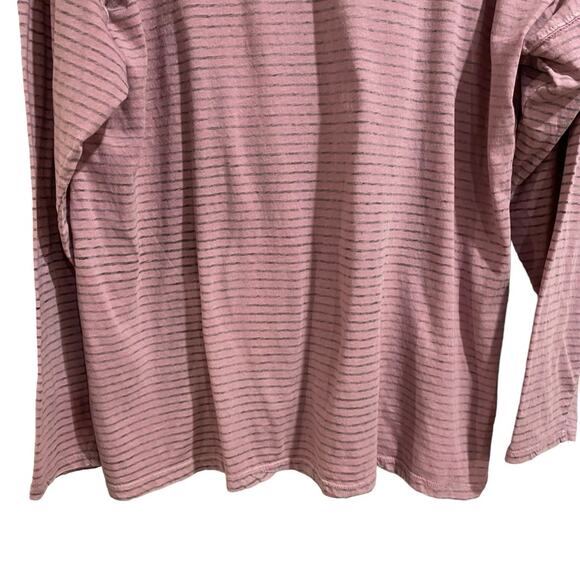 Free People Orchid Be Free Striped Tunic Sz S - Picture 5 of 16